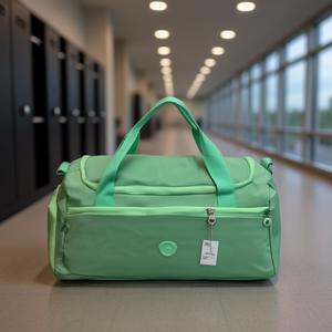 Bolsa de viaje de tela lavada 50x26x25 cm, ligera, deportiva, para gimnasio y viajes - Product Image 2