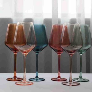 Juego de Copas de Vino Tinto <span class=keywords><strong>en</strong></span> Forma de Manzana con Diseño Vintage Personalizado, 5 Piezas, Cristal de Lujo, Regalo <span class=keywords><strong>para</strong></span> Cumpleaños o Boda - Product Image 1