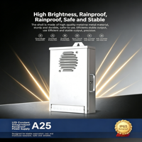 Alimentation LED étanche IP65 DC12V 24V 400W avec garantie de 2 ans, transformateur pour éclairage publicitaire extérieur