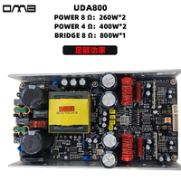 UDA800 Module amplificateur de puissance 2 canaux classe D 260 Watts pour DJ KTV karaoké