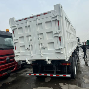 รถบรรทุกมือสอง Sinotruk Howo 8x4 แบบดัมพ์ 12 ล้อ 371 แรงม้า ยูโร 2 ดีเซล รถบรรทุกหนัก พวงมาลัยซ้าย - Product Image 4
