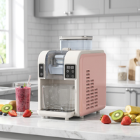 Shinechef SC-6202 Machine à slushy électrique instantanée en plastique, prépare des smoothies en 1 minute, pour usage domestique et hôtelier, alimentation par bouteille