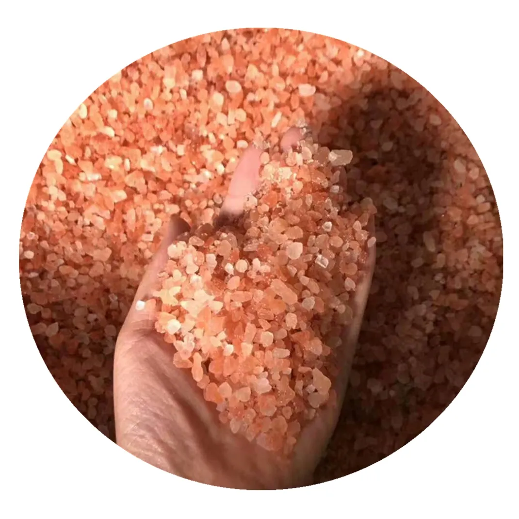 red Himalayan salt Crystal salt granular for salt caves