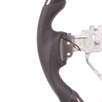 Volant de direction en fibre de carbone avec écran LED pour Lexus IS250 IS350 2015 -2021 GSF RC RX NX Volant de direction de voiture personnalisé