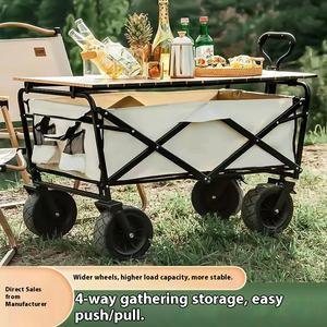 Carrito de Picnic portátil personalizable de alta resistencia, plegable para jardín al aire libre, playa, Camping, pesca, Viajes - Product Image 2