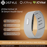 Bracelet connecté intelligent JCVital 2501 SDK APL OEM ODM avec suivi des données d'activité quotidienne, suivi de la santé et du bien-être pour femmes