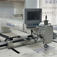 Machine à coudre électronique informatisée à entraînement direct, programmable et automatique pour vêtements HK-90140