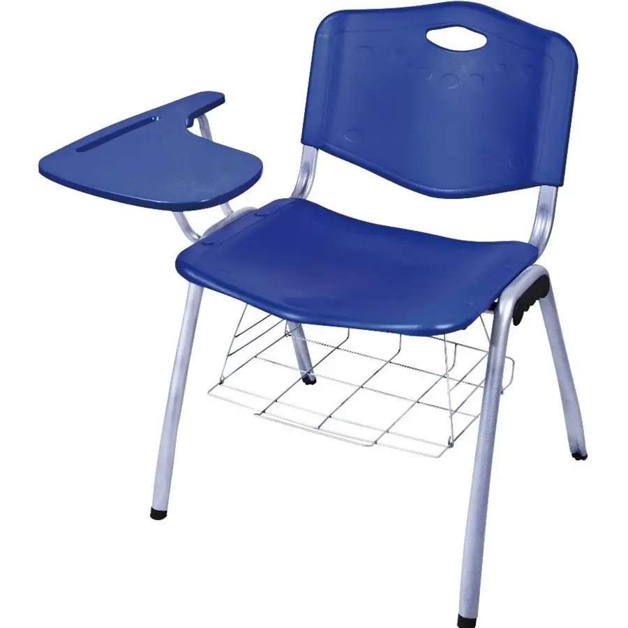 Fabrika sıcak satış sınıf çalışma sandalyeler okul öğrenci sandalye ile yazma pedi toplantı koltuğu