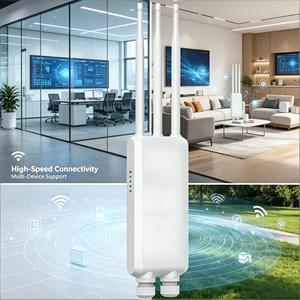 Station de base Wi-Fi industrielle extérieure CF-EW85 avec antenne omnidirectionnelle à gain élevé <span class=keywords><strong>802</strong></span>.11g Gigabit AP anti-interférence pour réseaux extérieurs - Product Image 4
