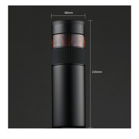 Bouteille isotherme intelligente en acier inoxydable à double paroi Factory 316 avec affichage LED de la température, 350 ml/500 ml, 12-24 heures