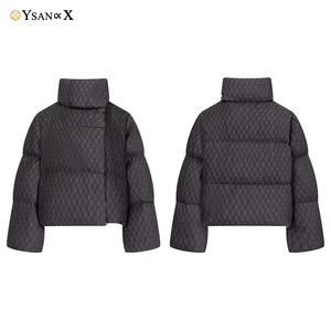 Piumino Parka Corto <span class=keywords><strong>Oversize</strong></span> Nero da <span class=keywords><strong>Donna</strong></span> LOVEXUAN, <span class=keywords><strong>Giacca</strong></span> <span class=keywords><strong>Invernale</strong></span> Imbottita in Piuma d'Anatra da <span class=keywords><strong>Donna</strong></span> / Cappotto da <span class=keywords><strong>Donna</strong></span> - Product Image 3