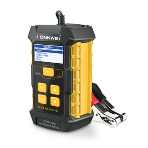 Detector de Baterías de Automóviles KONNWEI KW510, Probador de Carga y Reparación con Diferentes Conectores de Alimentación - Product Image 1