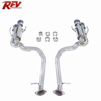 Système d'échappement Catback haute performance en acier inoxydable 304 poli miroir pour Lexus GS F/IS500/RC F/IS350/GS350 5.0L/3.5L