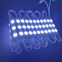 Modules LED CMS ronds personnalisés pour rétroéclairage, DC 12V 24V 1.5W 3000K 6500K 10000K 6011 Blanc Rouge IP65 pour enseignes extérieures d'églises
