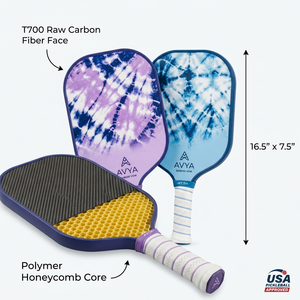 Juego de Palas de Pickleball AVYA, Aprobado por la USAPA, Fibra de Vidrio de 13 mm, Serie UX Besties <span class=keywords><strong>Duo</strong></span>, Alta Calidad, Ecológico, para Mujeres Profesionales - Product Image 3