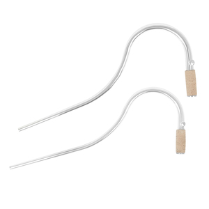 OEM ชุดปากเป่าบาสซูน2ชิ้นคอโค้งชุบเงินพร้อมข้อต่อไม้ก๊อกทนทานสำหรับมืออาชีพ - Product Image 3