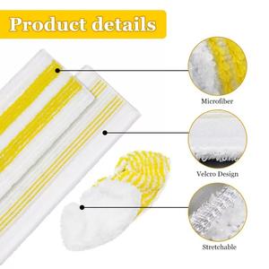 Piezas de repuesto para mopa de tela, mopa de vapor, limpiador de suelo, almohadilla de vapor, cubierta de tela - Product Image 2