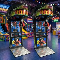 Machine de jeu de frappe de boxe personnalisée Machine de jeu de boxe électronique dynamique d'arcade de sport prix de gros