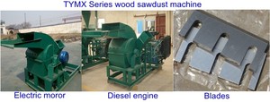 <span class=keywords><strong>Broyeur</strong></span> <span class=keywords><strong>à</strong></span> marteaux en bois de haute qualité Tianyuan pour la production de sciure de bois, 380V 50Hz, garantie 1 an, <span class=keywords><strong>broyeur</strong></span> de sciure de bois, déchiqueteur de bois - Product Image 6
