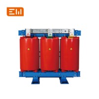 Transformador de potencia de tipo seco Alto voltaje 100 415 Kva 380V/V Salida 50Hz Frecuencia Bobina trifásica 15Kv 6Kv 10Kv 35Kv