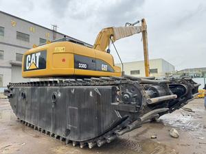 Excavadora Anfibia 330D Modelo 2024 con Cucharón de Excavación, 44 Toneladas de Peso Operativo, 200KW de Potencia, Controlada por PLC - Product Image 3
