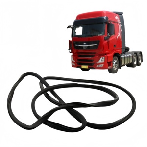 อะไหล่รถบรรทุกคุณภาพสูง แถบซีลกระจกหน้า สำหรับรถบรรทุกตงเฟิง เทียนหลง - Product Image 5