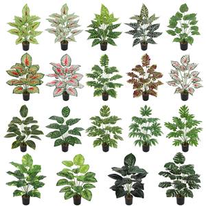 Venta al por mayor de hojas artificiales de tacto <span class=keywords><strong>real</strong></span> de alta calidad plantas verdes hojas de <span class=keywords><strong>laurel</strong></span> para sesiones de fotos Decoración Para sala de estar flor - Product Image 4