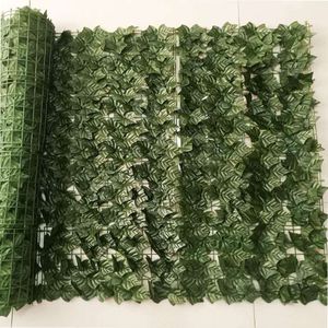 Planta de pared de hierba Artificial para exteriores, Seto de hoja verde Vertical de la <span class=keywords><strong>mejor</strong></span> calidad, enrollado de hojas de hiedra, valla Artificial para pared, M3147 - Product Image 2