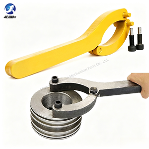 Clé universelle à deux griffes pour <span class=keywords><strong>le</strong></span> démontage du piston et des joints d'étanchéité des vérins hydrauliques d'excavatrice - Product Image 1