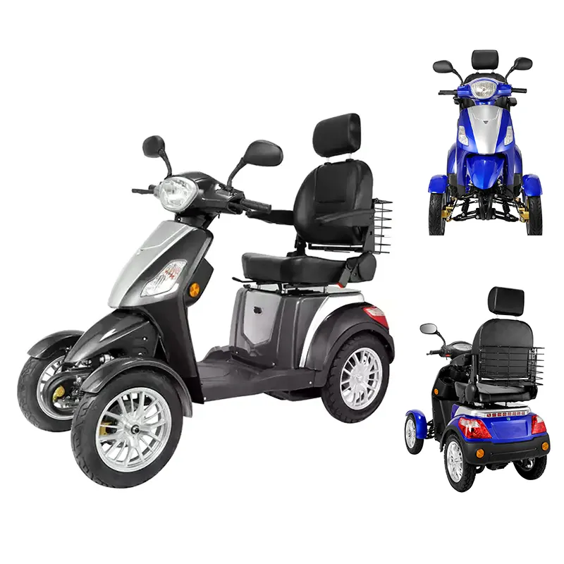 CE Adult City Outdoor Electric Four Wheel Moped Bike Mobility Scooter 4 Wheel Electric Mobility Scooter
