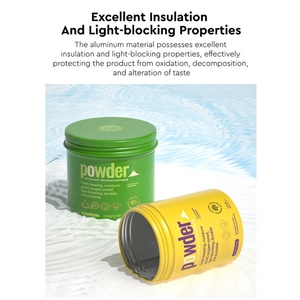 Cajas de Hojalata de Grado Alimenticio de 500 ml, Envases de Aluminio de 30 g/50 g/80 g/100 g para Aperitivos, Pan, Té, Envases Metálicos - Product Image 5