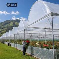 250-300 micron PE plastic tunnelafdekking - UV-bestendige thermische isolatiefolie voor groenten, bloemen en fruit