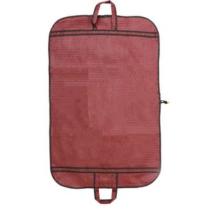 เสื้อโค้ทคลุมเดินทางลายนูนสีน้ำตาลเข้มน้ำหนักเบาสำหรับชุดเสื้อผ้าทนทานกระเป๋าป้องกันเหมาะสำหรับการเดินทางทางธุรกิจและวันหยุด - Product Image 3