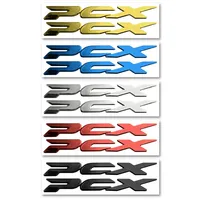 Autocollants 3D imprimés UV pour moto Honda PCX150/125, emblème PCX, badge, logo, décalcomanies, accessoires de moto pour scooter, accessoires pour voitures
