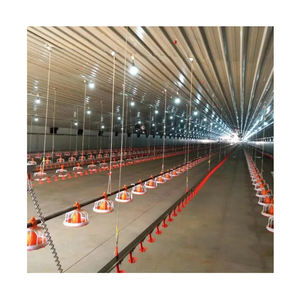 Maison de volaille à structure en acier, hangar pour <span class=keywords><strong>poules</strong></span> pontes, hangar à volaille, <span class=keywords><strong>abri</strong></span> pour poulets, conception de bâtiment de ferme - Product Image 2