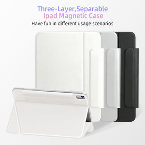 2024 nuevo <span class=keywords><strong>iPad</strong></span> pro11 <span class=keywords><strong>generación</strong></span> con portalápices Delgado ligero tipo V soporte cubierta Auto Wake/Sleep para <span class=keywords><strong>iPad</strong></span> - Product Image 2