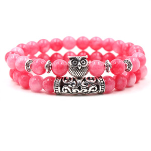 Bracelet en pierres précieuses facettées, bijoux païens <span class=keywords><strong>pour</strong></span> hommes et femmes, choix de pierres personnalisées, idéal <span class=keywords><strong>pour</strong></span> les boutiques de cadeaux et les occasions spéciales. - Product Image 2