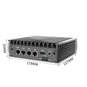 Mini PC industrial sin ventilador, 4 LN 66 L45 45 45 Giga J4125 N5105, mini pc <span class=keywords><strong>Core</strong></span> <span class=keywords><strong>I3</strong></span> i5 i7, panel de ordenador industrial todo en uno - Product Image 2