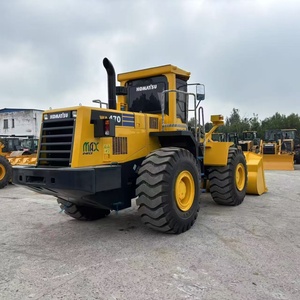 Cargadora de Ruedas Komatsu WA470 de Alta Calidad a Bajo Precio, 22 Toneladas, Usada, Komatsu WA380, WA470, WA470-3, WA470-6, Cargadora de Segunda Mano - Product Image 4