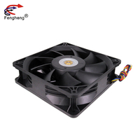 Ventilateur à débit coaxial 14038 en plastique, 12V, 24V, 48V, sans balais, 140x140x38mm, étui pour ventilateur de refroidissement, 140mm