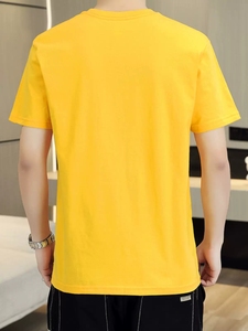 เสื้อยืดผู้ชายแบบเป็นทางการ ปี 2026 ผ้าฝ้าย 100% ออกแบบเองได้ ระบายอากาศดี แขนสั้น คอกลม ปักลาย พิมพ์ลาย ถัก ฟรีไซส์ - Product Image 2