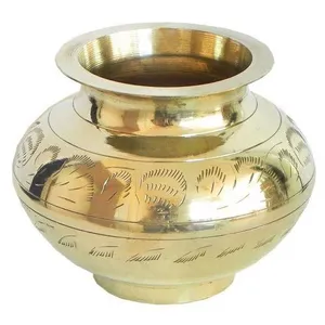 Kalash Lota y Itam de Hierro Fundido Estilo Art Deco para Colgar, para el Hogar, Bodas y Diwali - Product Image 4