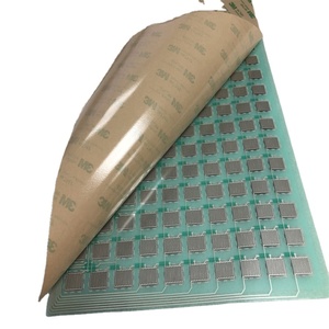 Tùy chỉnh Carbon dán màng chuyển đổi bàn phím phim cảm biến áp suất chân-cảm biến áp suất mặc fsr cảm biến với 3m467 dính - Product Image 2