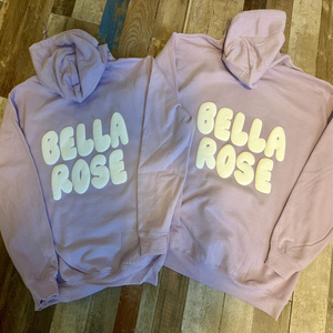 Thả vai áo thun áo quá khổ 420gsm unisex trùm đầu hoodie 1 đến 1 người đàn ông của áo khoác tùy chỉnh 3D Puff in Hoodie - Product Image 6