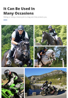 Gilet airbag imprimé pour l'équitation, vêtement de sport, caractéristique de sécurité, aventure équestre, sports, respirant, extensible dans quatre directions, léger