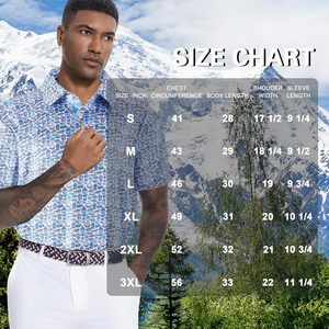 Camisa de Golf para Hombre, Manga Corta, Secado Rápido, Estampada, Absorbe la Humedad, Cuello Polo, 100% Poliéster Tejido - Product Image 6