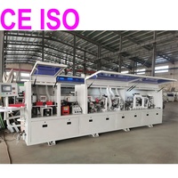 Machine à plaquer les chants Bandeuse à bois Edgebander avec bande en plastique ABS PVC entièrement automatique à grande vitesse