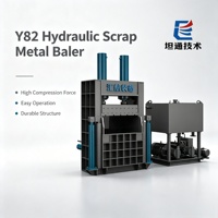 Prensa Compactadora de Cartón Hidráulica Vertical de Calidad Premium para Reciclaje de Cajas de Cartón