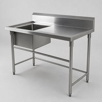 Meja Pemanas Insulasi Perak Stainless Steel 201/304 untuk Peralatan Dapur Komersial, Sekolah, dan Hotel