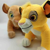 Boneka Singa Duduk Lucu Super Lembut 11-30cm Isi Kapas PP Simba King Hadiah untuk Unisex